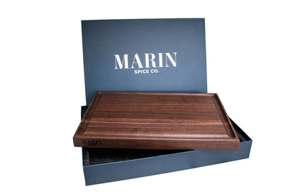 Premium American Black Walnut Edge Grain Cutting Board