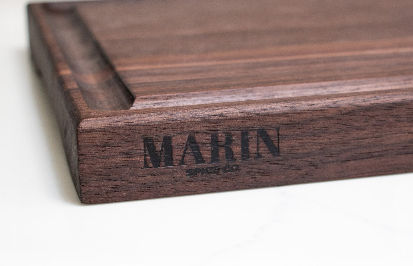 Premium American Black Walnut Edge Grain Cutting Board